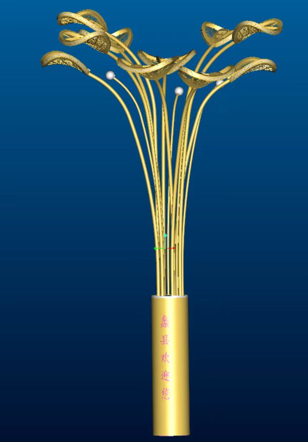 城市地標燈之三生杏